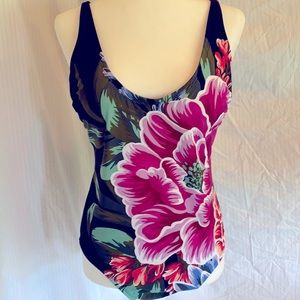 One piece low cut bathing suit - NWOT